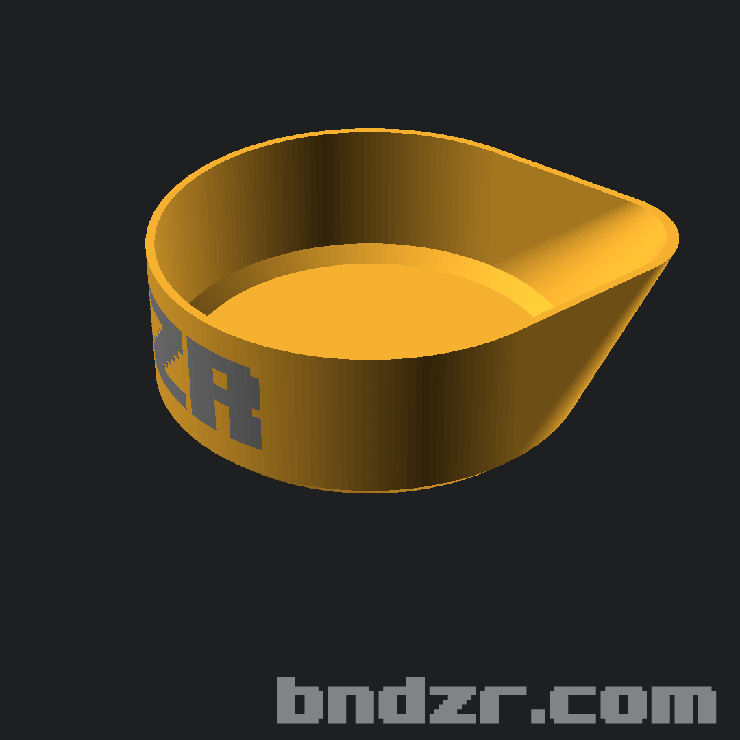 Fully Parametric Spouted Cup [BNDZR]