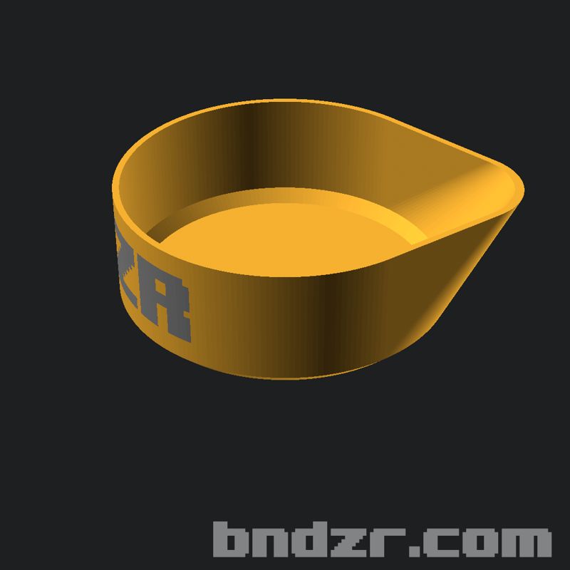Fully Parametric Spouted Cup [BNDZR]