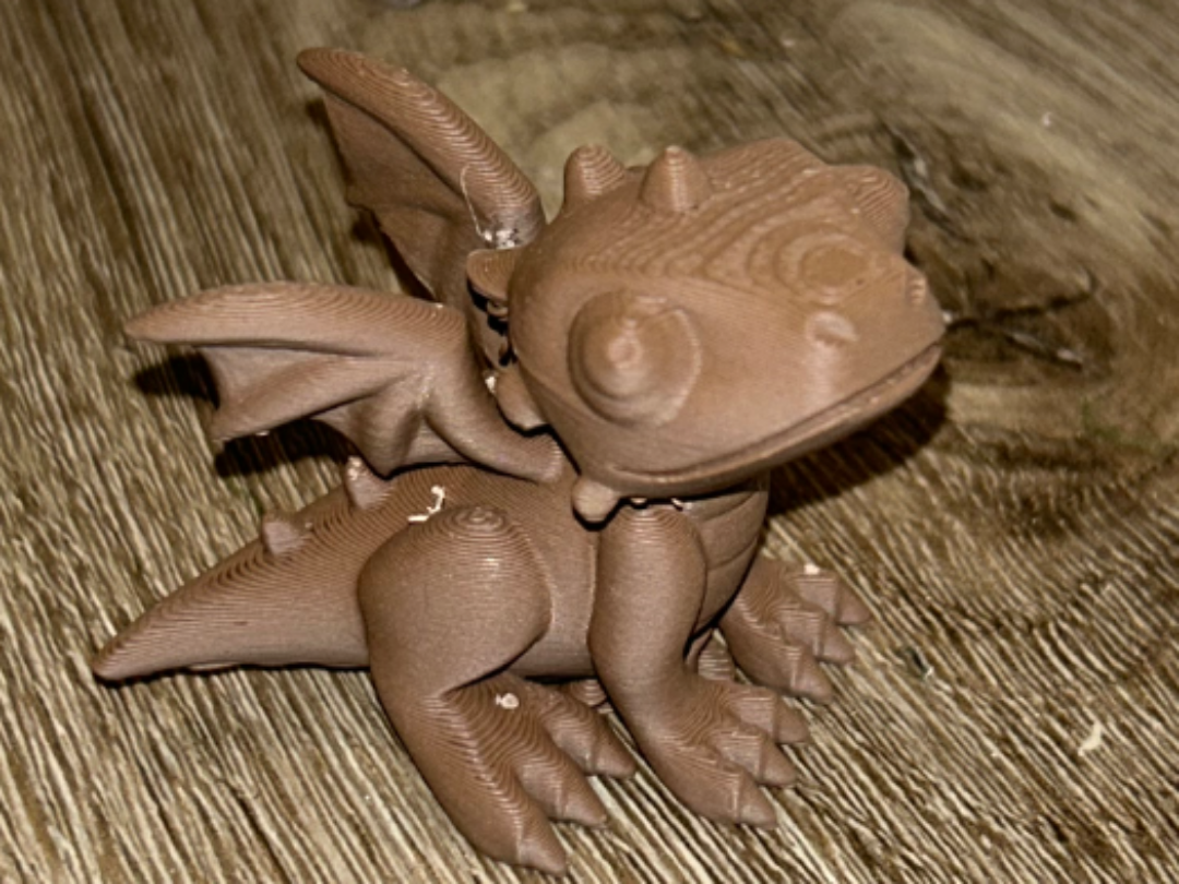 Cute dragon By Sebastian_v650 with supports