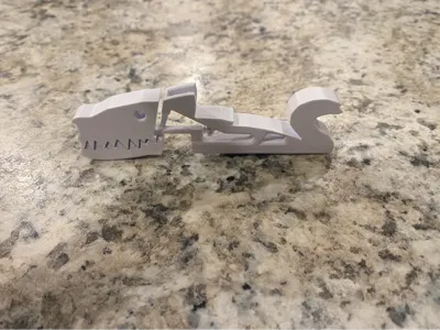 Angry Cat Light-Weight Chip Clip