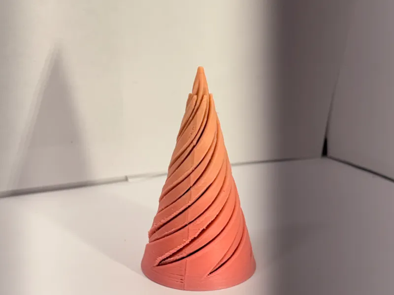 spining figet cone