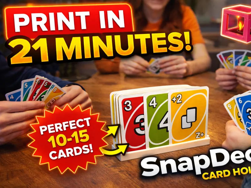 SnapDeck – 21-Minute Playing Card Holder
