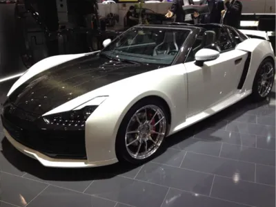 fictional white car