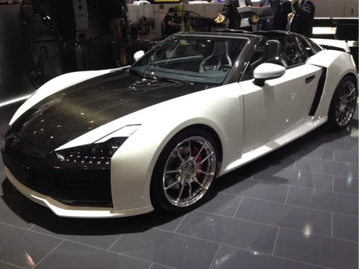 fictional white car