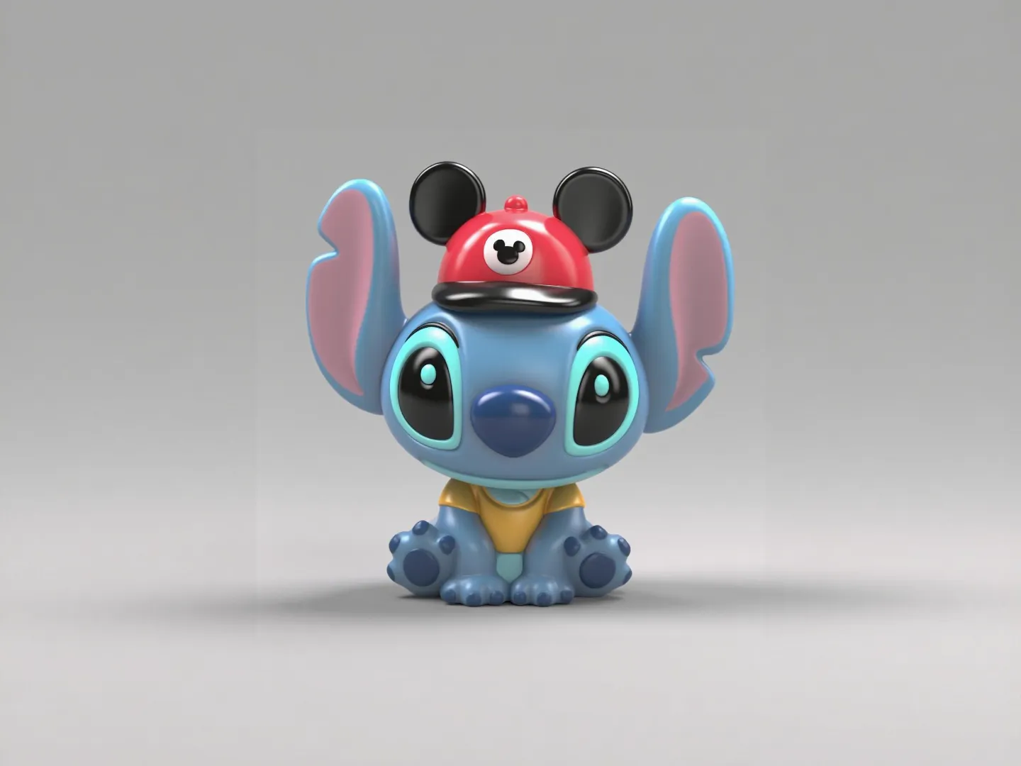 Stitch with Hat - Lilo & Stitch Angel Stitch Anime Figure - kids coloring toy