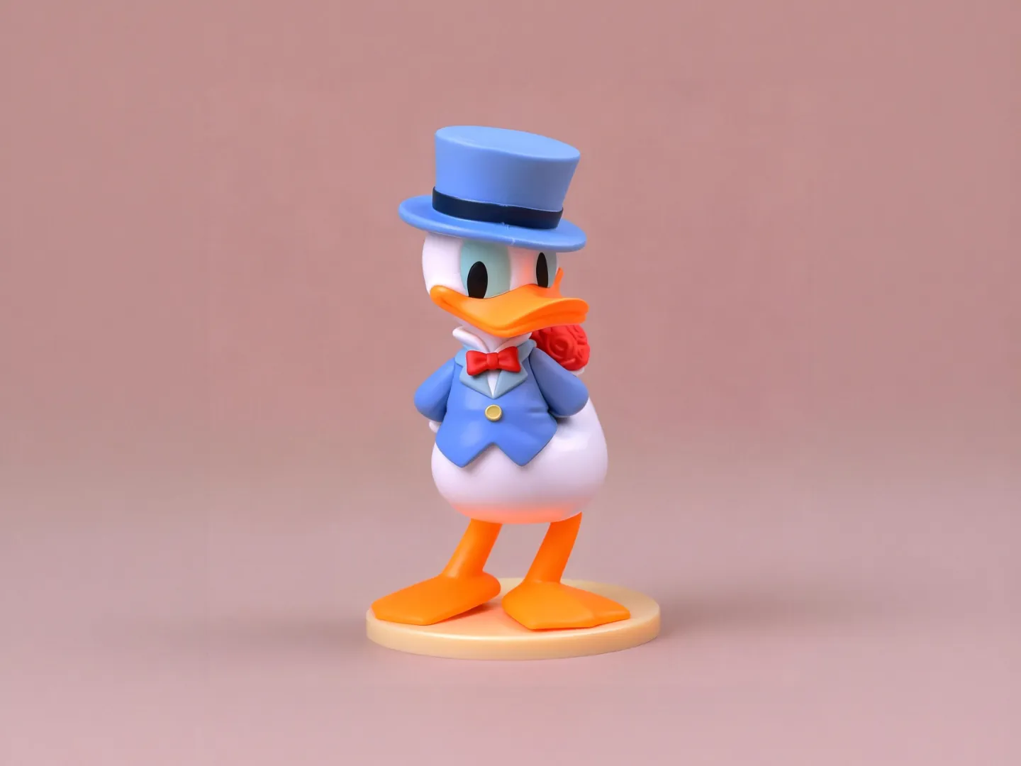 Donald Duck Wedding Edition - Mickey Mouse Clubhouse Disney Merchandise Figure - Children's Coloring Toy
