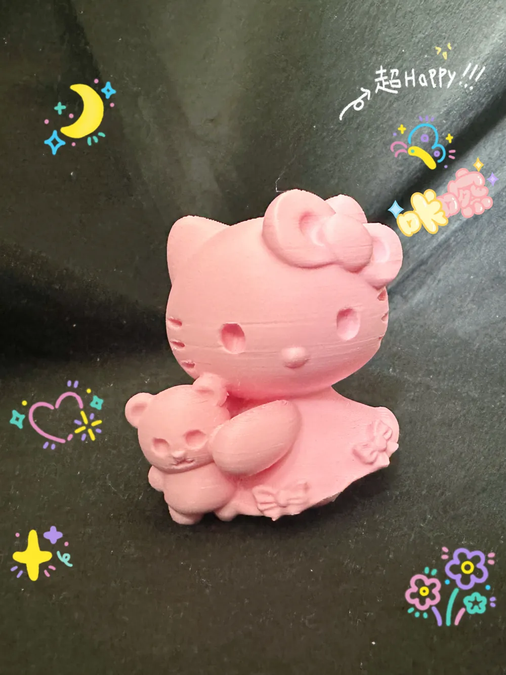 Hello Kitty figurine - Free 3D Print Model - MakerWorld