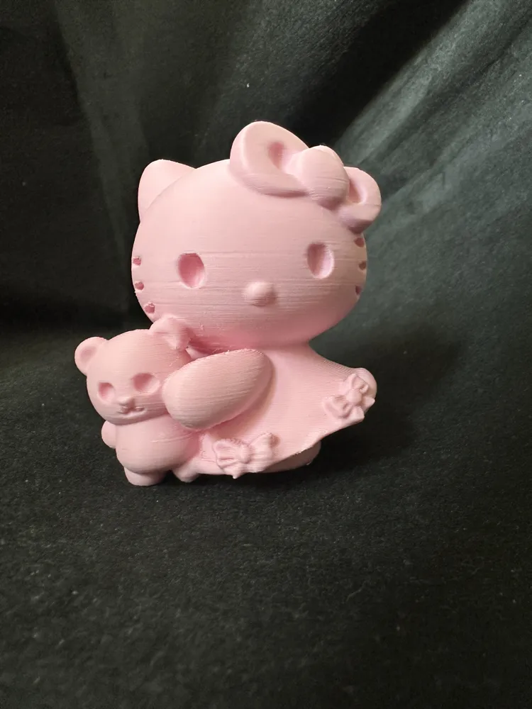 Hello Kitty figurine - Free 3D Print Model - MakerWorld