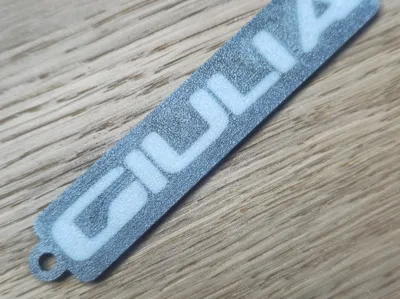 Alfa Romeo Giulia keychain