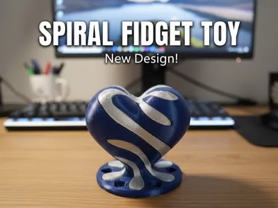 Heart-Spiral Fidget Toy (sell it!!!)