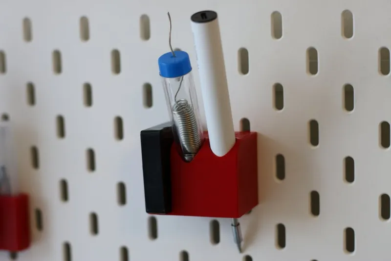 USB Soldering iron holder for Skadis board
