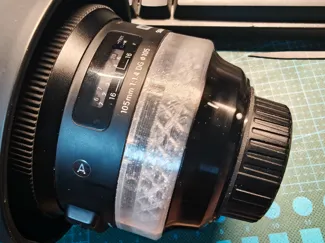 适用于适马105mm F1.4 DG HSM镜头PT-21保护壳的替换件