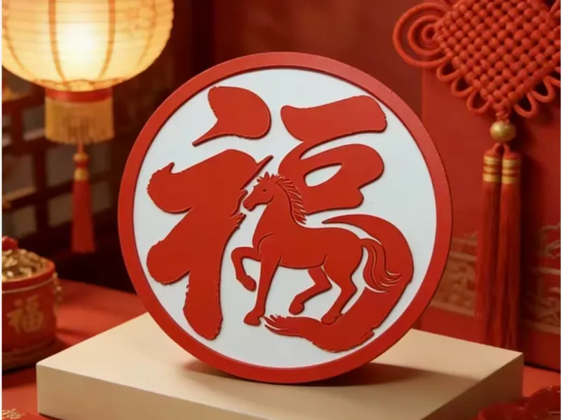 马年福字