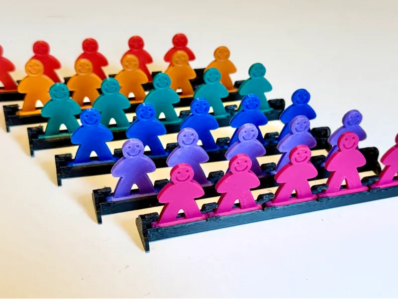 5 Alive Meeple - inc. Storage Box