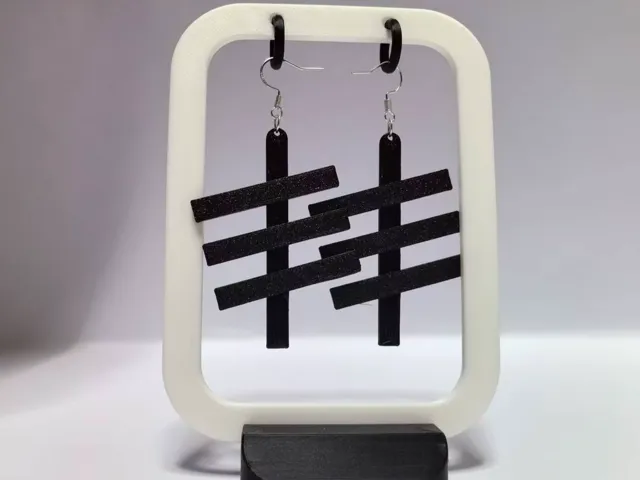 几何耳环