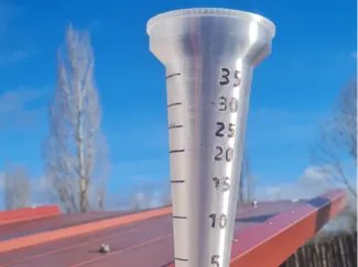 pluviómetro sencillo