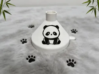 小熊猫拼豆漏斗