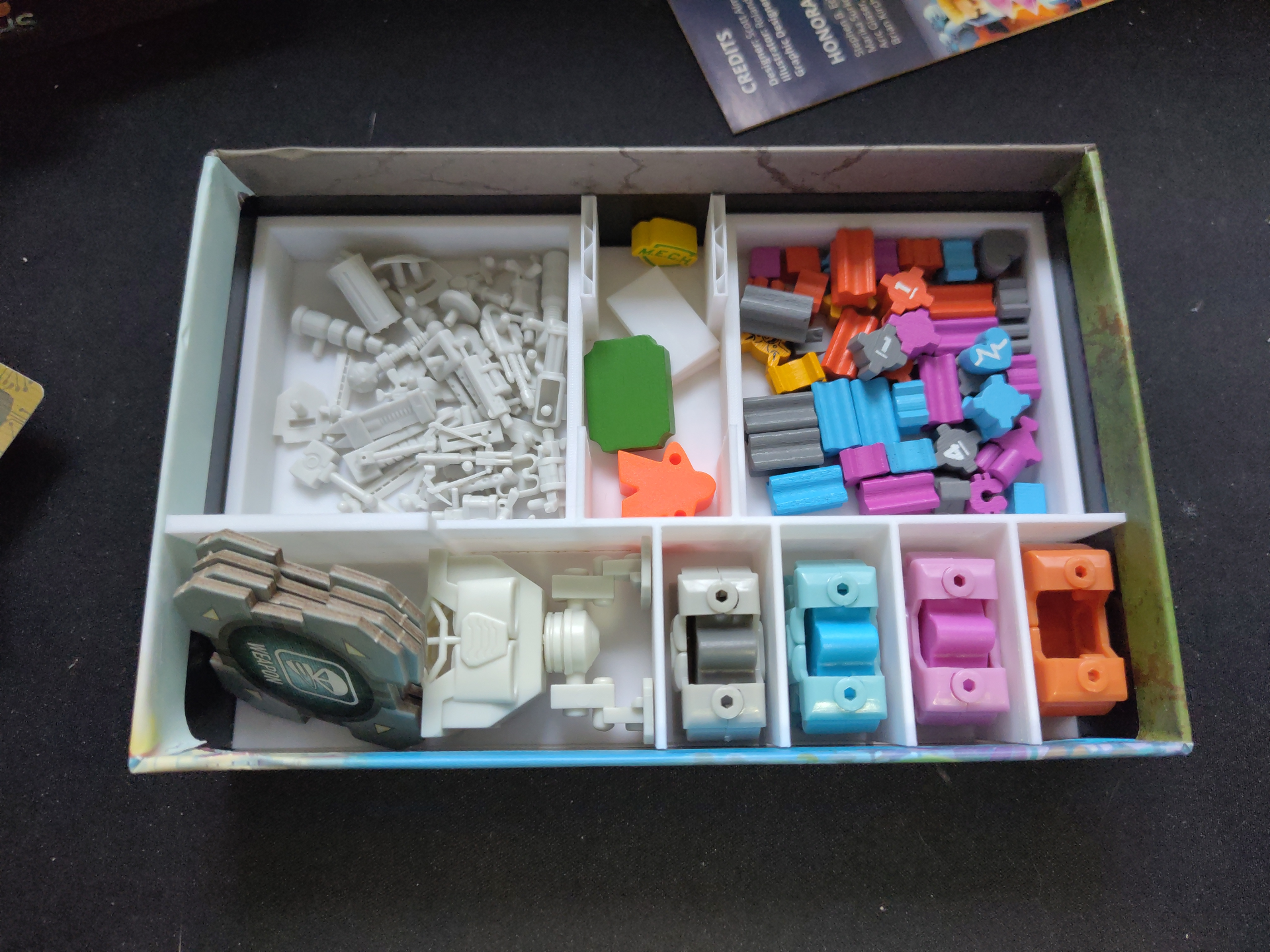TinyEpic Mechs Organizer