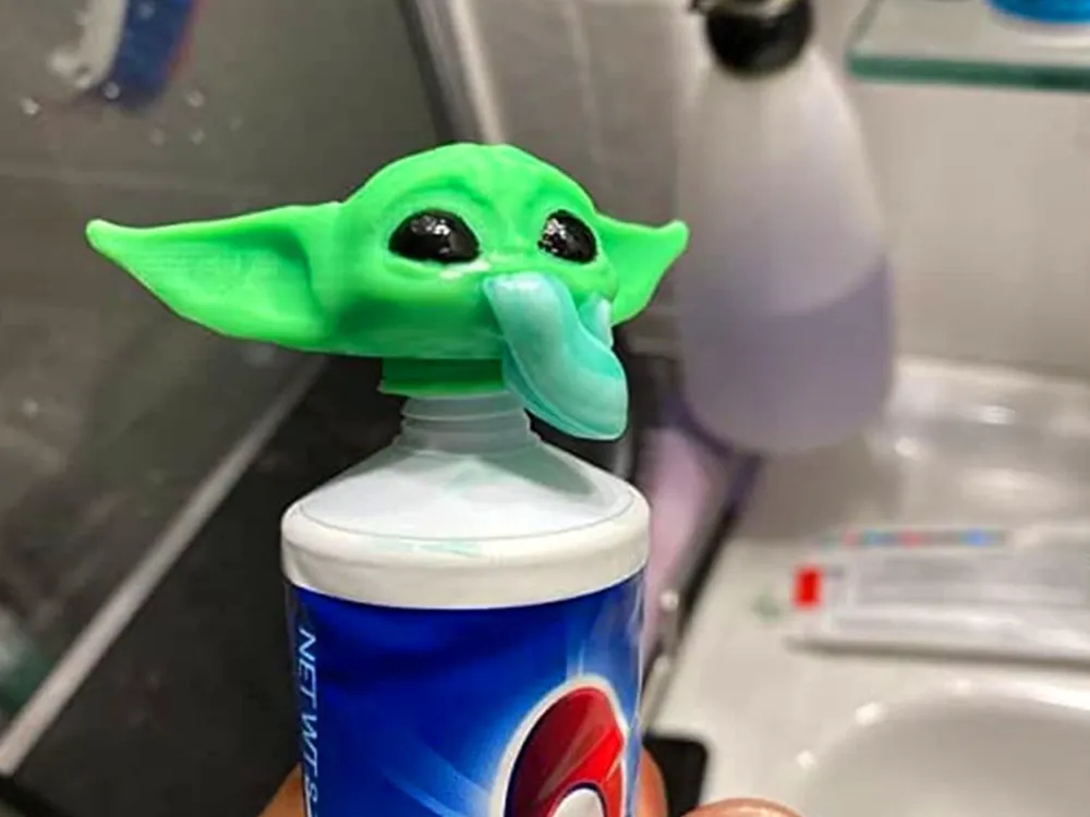 Mini Yoda Toothpaste cap - Free 3D Print Model - MakerWorld
