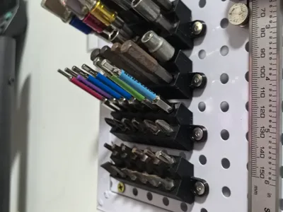 6.35 Bit Storage (for 16mm pegboard)