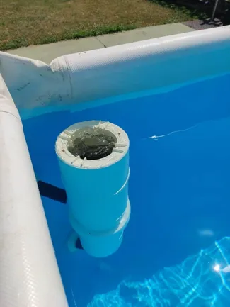 mud vacuum attachment..."LAGHETTO" swimming pool