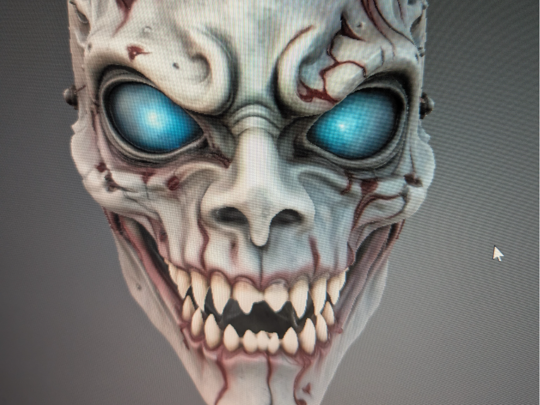 ghoul skull