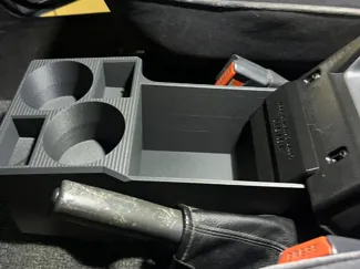 Toyota Land Cruiser LJ70 cupholder and container