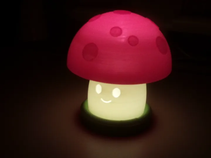 Mushroom Night Light – Simple Decorative Lamp