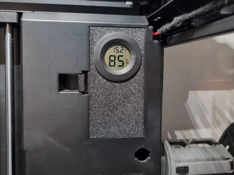 AD5X/AD5M Vent Cover with cutout for temp sensor