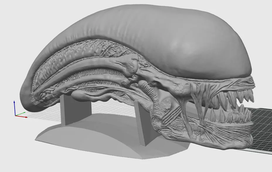 Alien Xenomorph 3D Model - Free 3D Print Model - MakerWorld