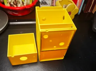 小抽屉收纳笔筒