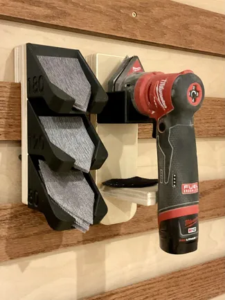 Mount for Milwaukee Sander & Sand Paper