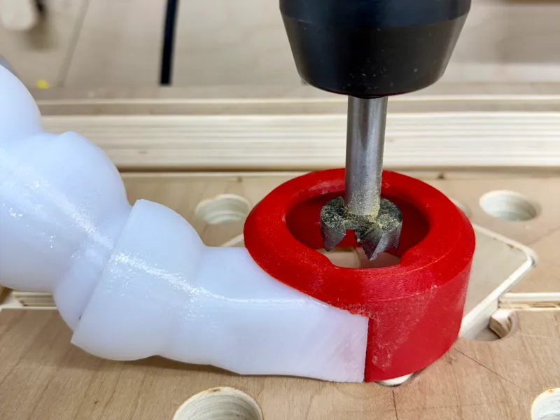 Drill Press Cyclone Vacuum Adapter