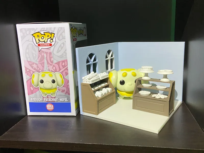 Fighdough book nook/display