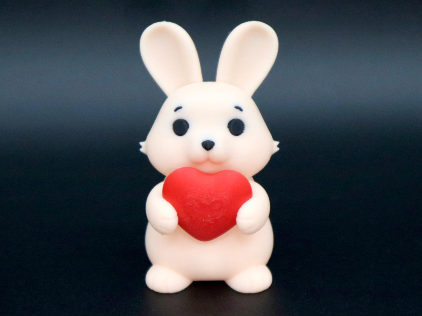 Adorable Bunny Love Figurine