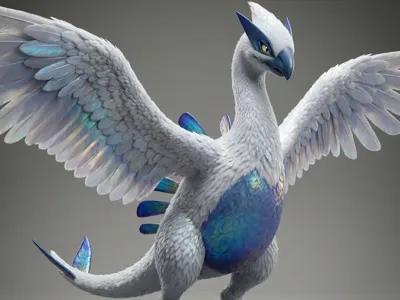Realistic Lugia "Guardian of the seas"