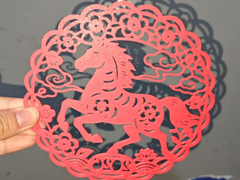 马年窗花