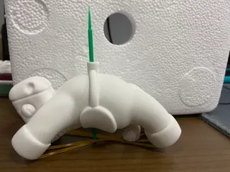 马倒成弓！