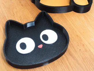 可爱猫咪坚果托盘