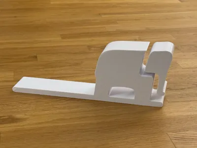 Elephant – Eurofiber Logo (3D model)