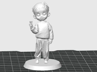 Little Boy Figurine