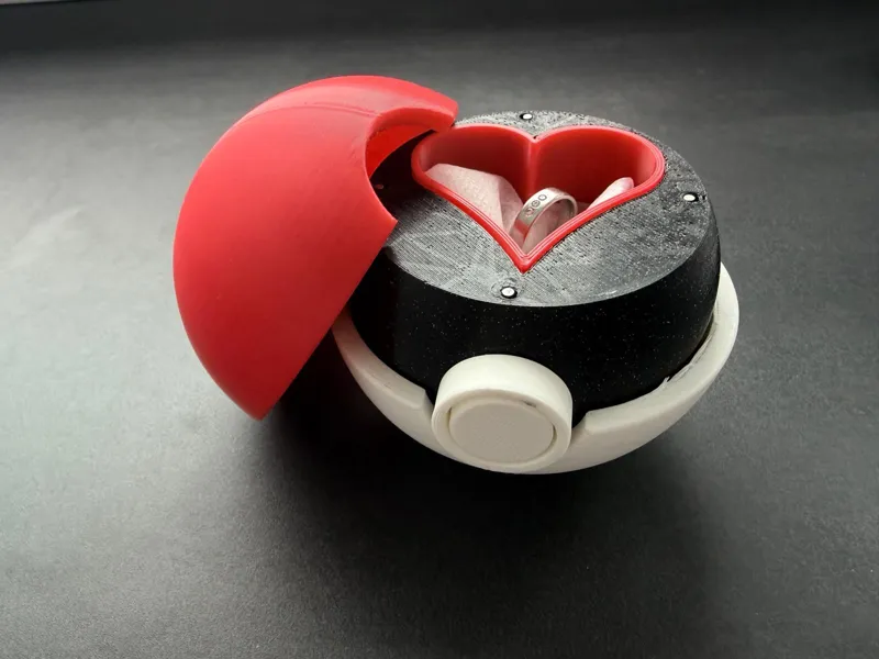 Pokéball Ring Box