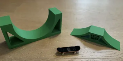 tech deck ramps - Free 3D Print Model - MakerWorld