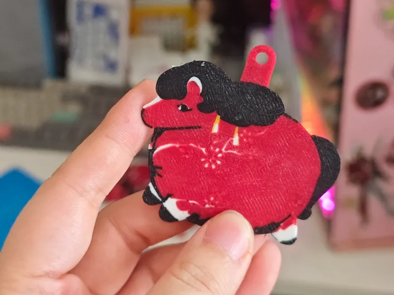 赤小兔挂件