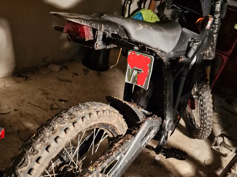 Talaria Mx4 Kennzeichenhalterung