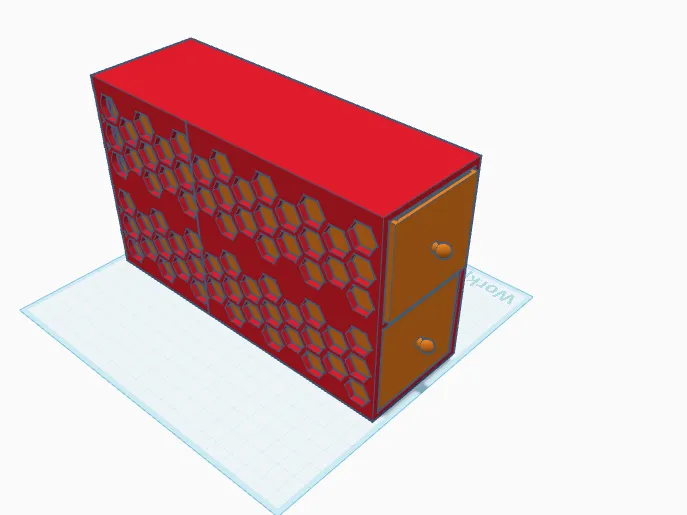 hexagon drawers