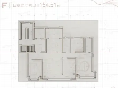 Shijiazhuang Yunshan Yue 155 Layout Display Model