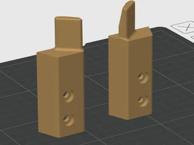 TRUNK PARCEL SHELF SUPPORT HOOKS RANGE ROVER SPORT