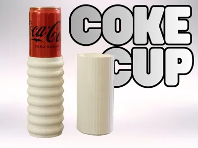 Coke Can Cup Holder – No Supports Required