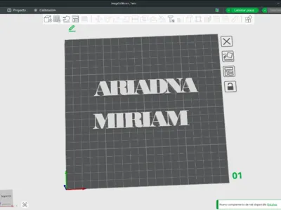 Ariatna and Miriam name sign